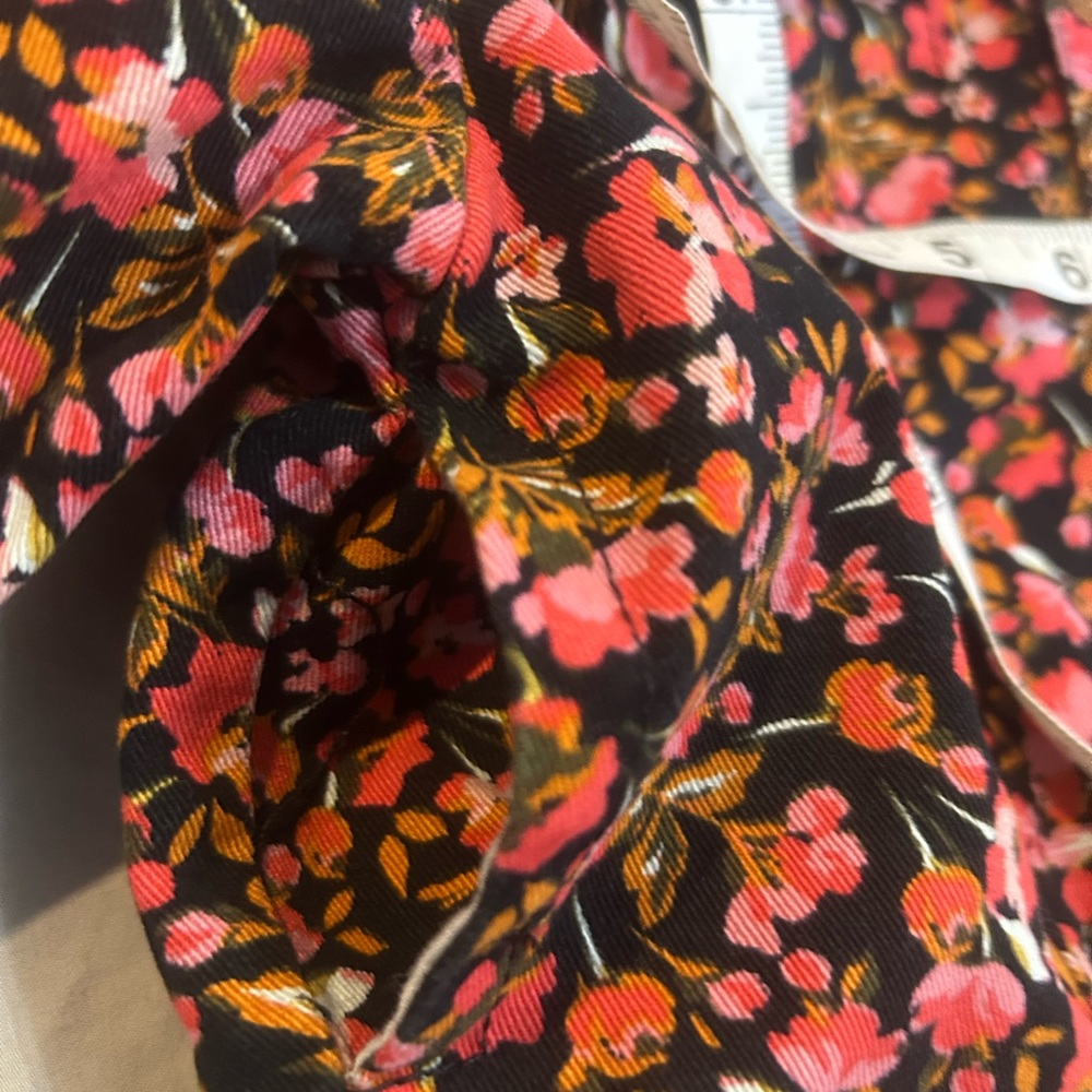Social Standard by Sanctuary Girls Denim Dress With Floral Jacket NWT Small 6/7 - Picture 6 of 16